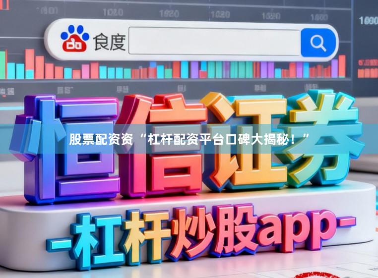股票配资资 “杠杆配资平台口碑大揭秘！”
