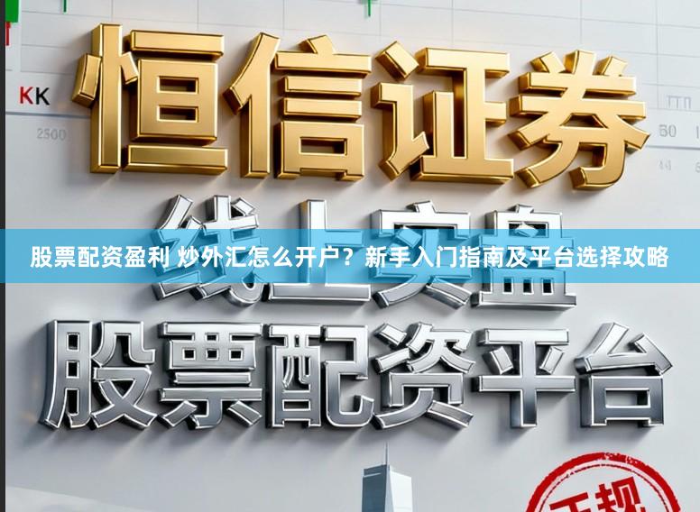 股票配资盈利 炒外汇怎么开户？新手入门指南及平台选择攻略